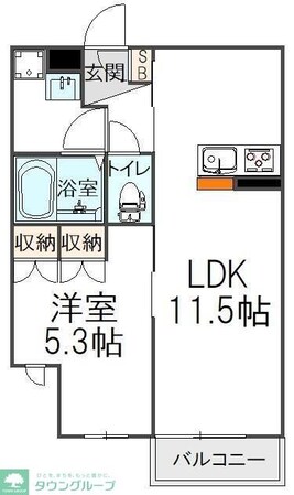 プラネッツの物件間取画像